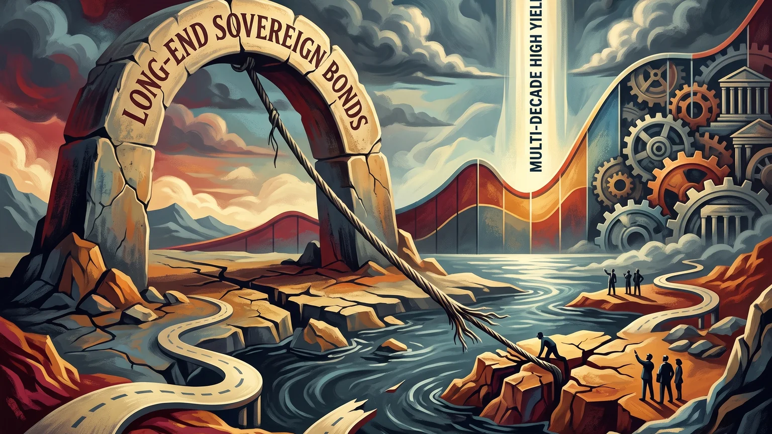 Global Sovereign Debt Under Pressure as Long-End Yields Hold Multi-Decade Highs - 1 October 2026 — unique editorial hero, Bonds desk