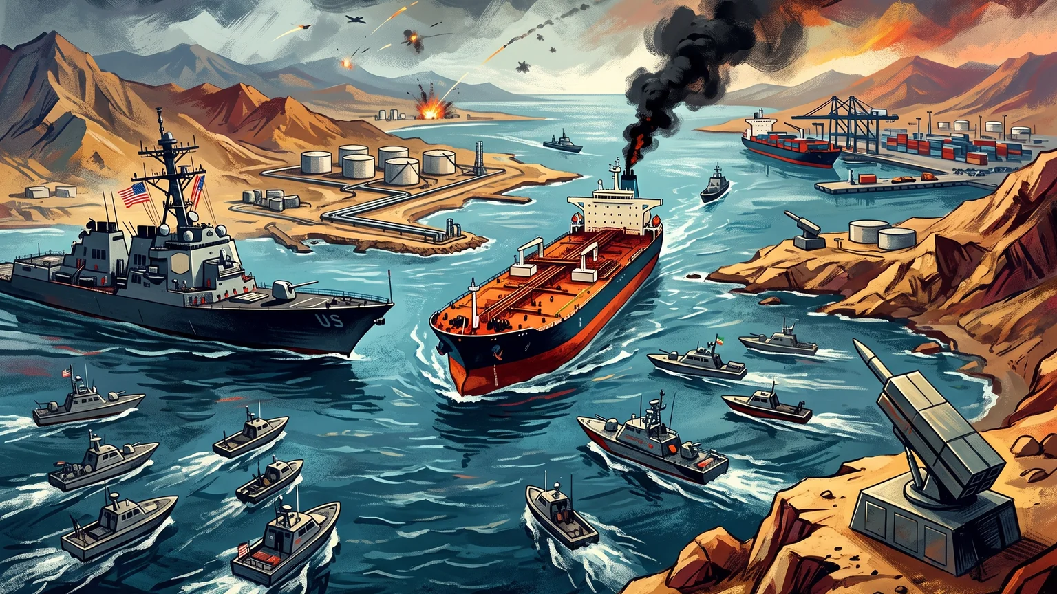 Brent tops $106 as Trump rejects Iran's Hormuz proposal — unique editorial hero, Commodities desk