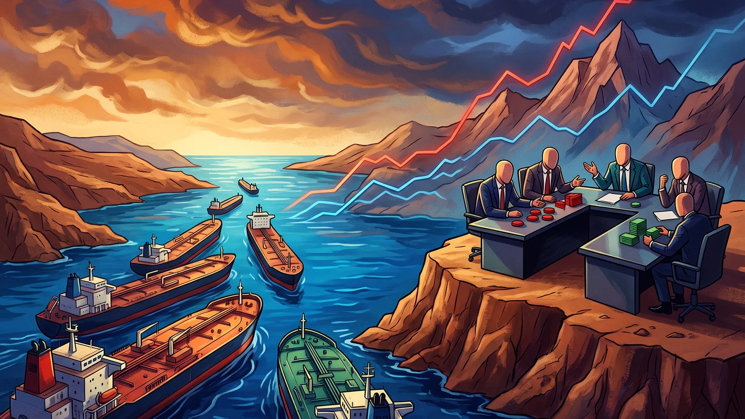 Hormuz Impasse and the Inflation Horizon - 30 September 2026 — unique editorial hero, Commodities desk