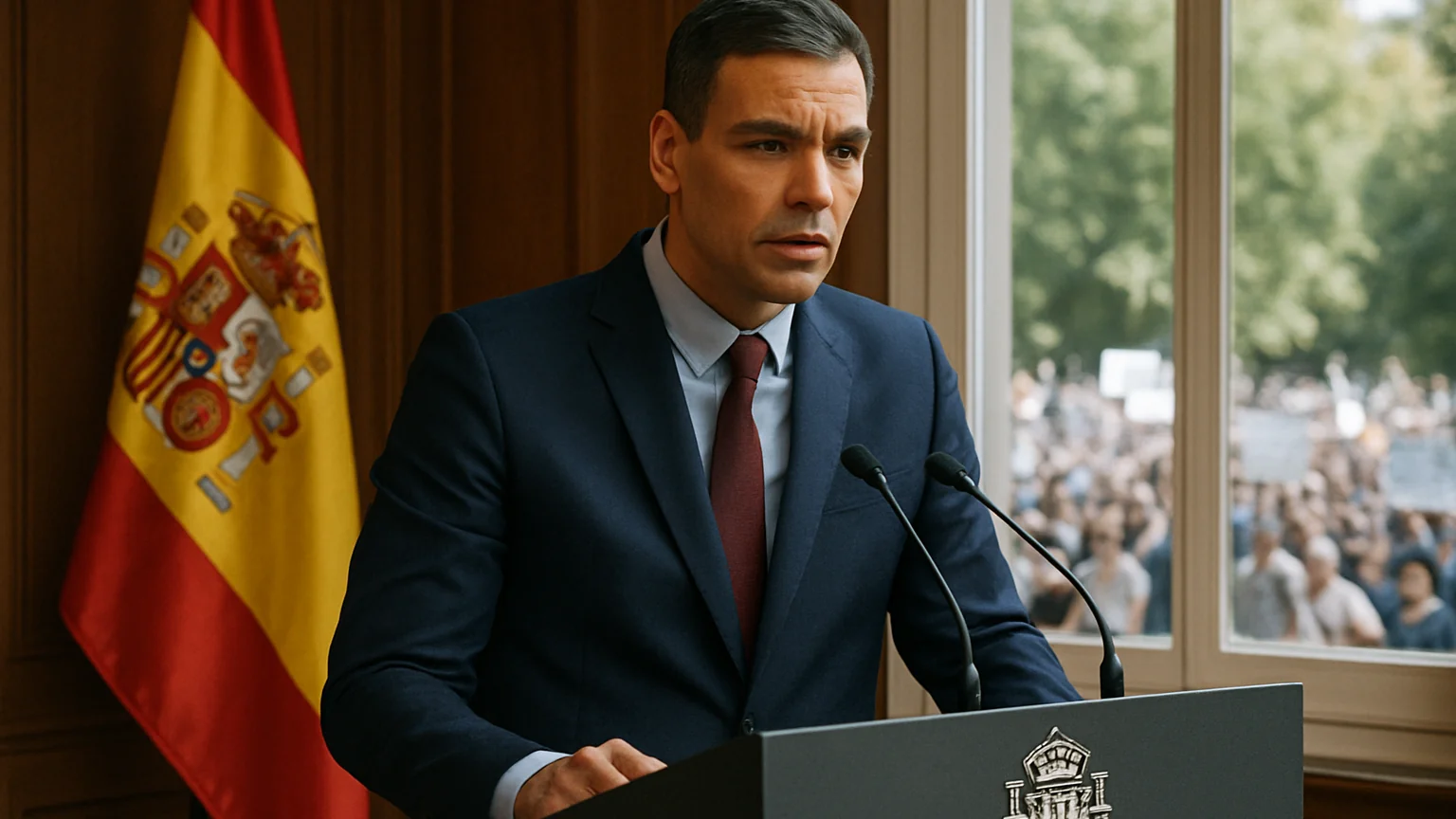 Spain's Sánchez Calls Snap Election for November 29 After Housing Defeat — unique editorial hero, Politics desk